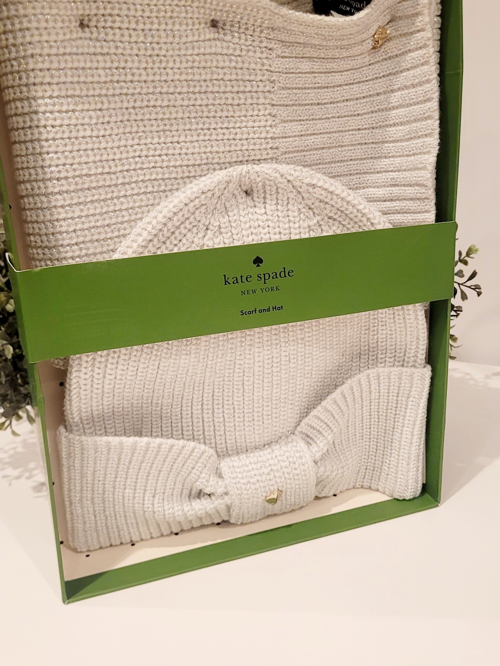Kate Spade Hat & Scarf Set